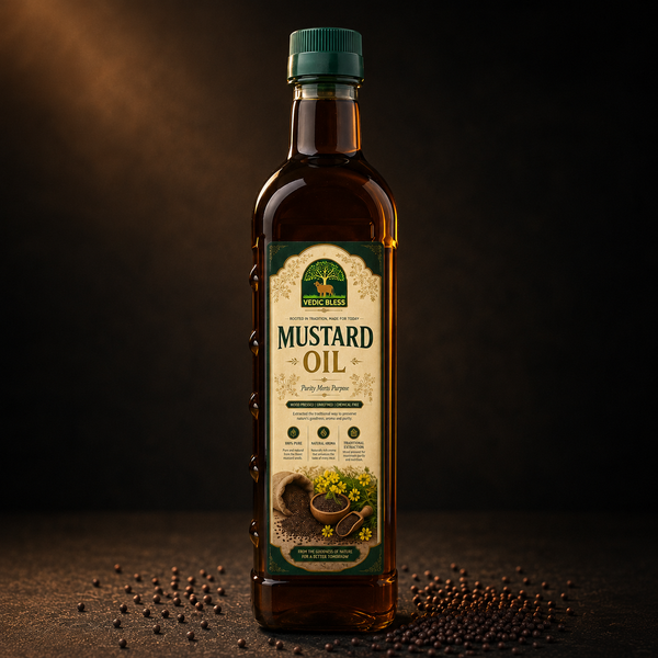 Wood Pressed Mustard Oil