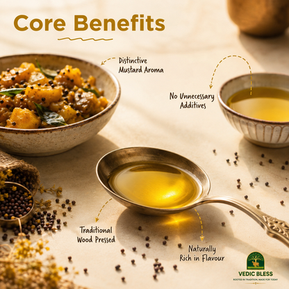 Wood Pressed Mustard Oil